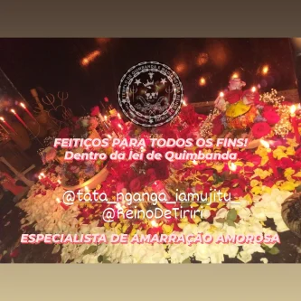 Feitiço Realizado em Nosso Templo