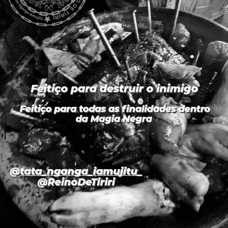 Feitiço Realizado em Nosso Templo