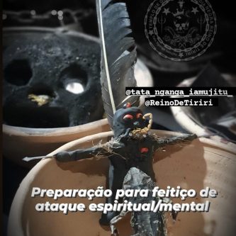 Feitiço Realizado em Nosso Templo