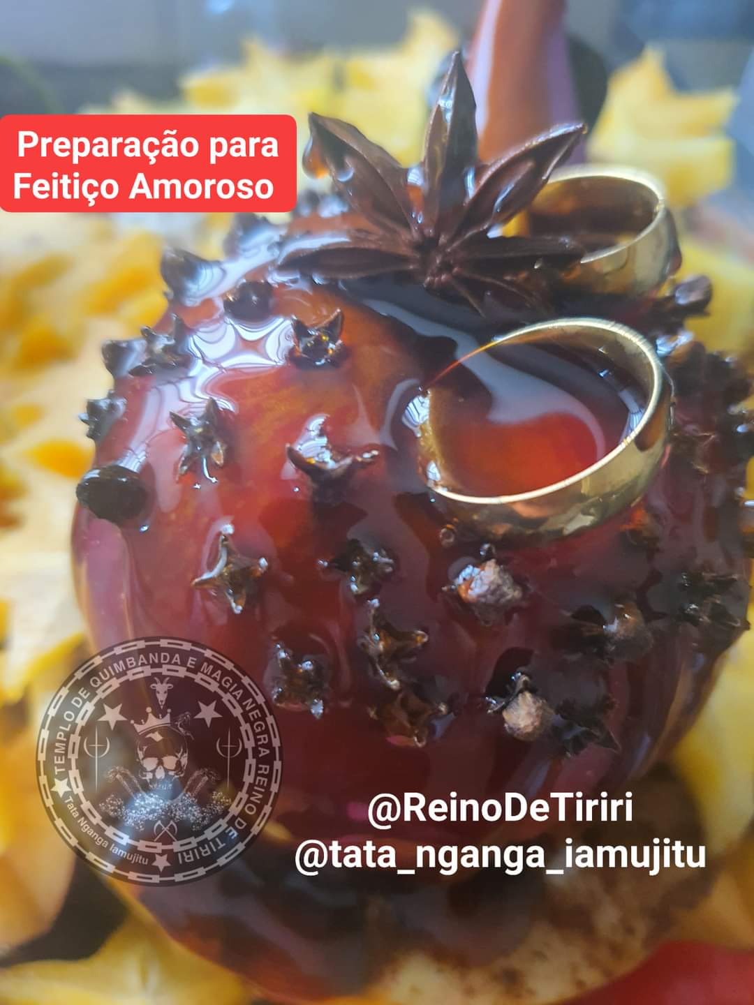 Feitiço Realizado em Nosso Templo