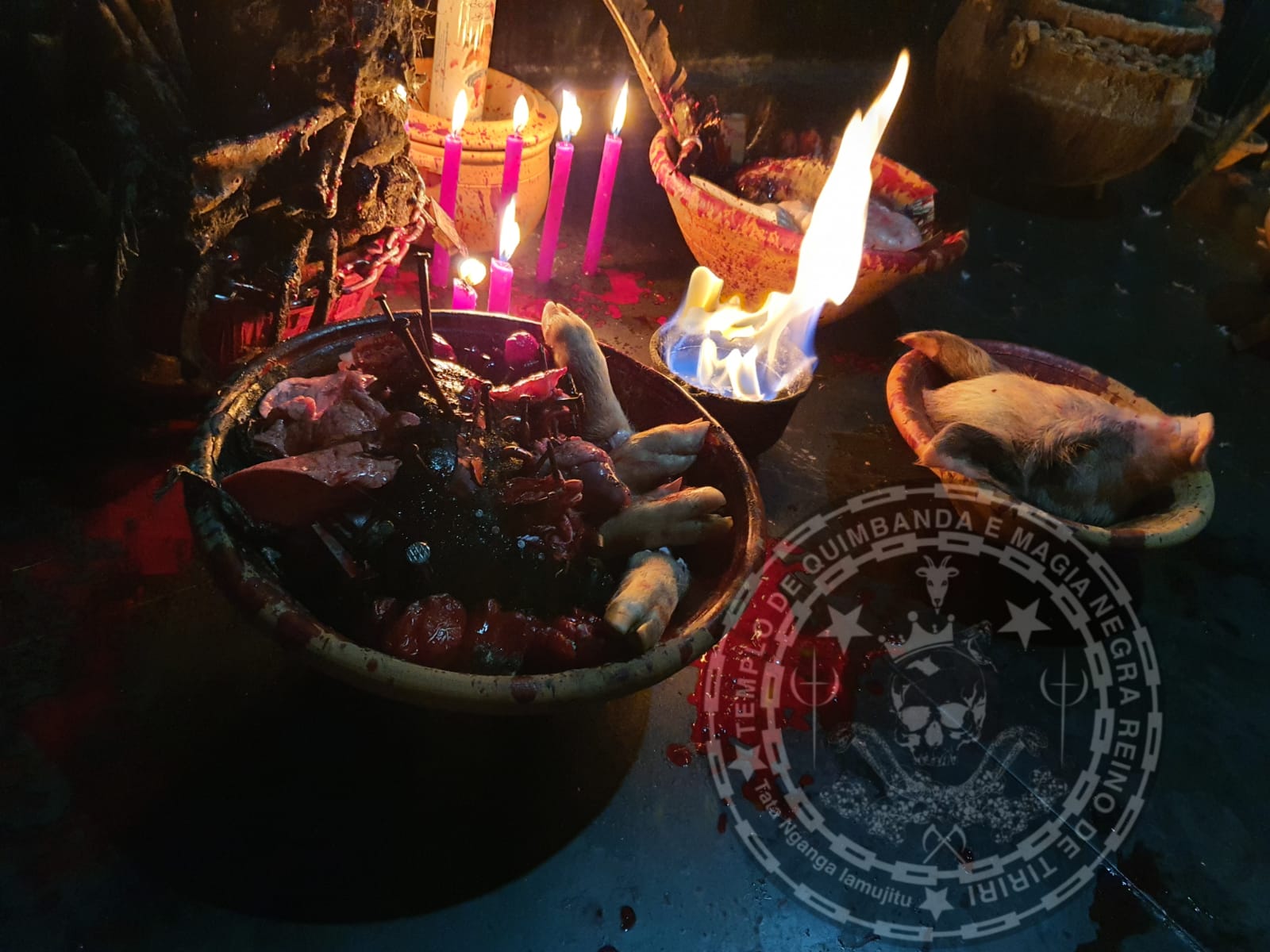 Feitiço Realizado em Nosso Templo