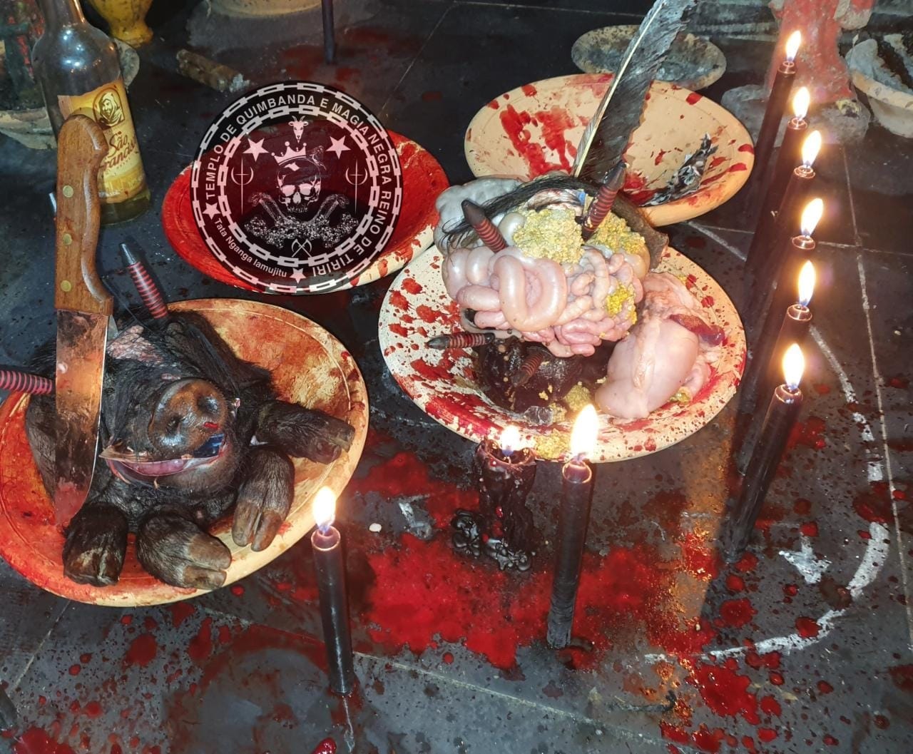 Feitiço Realizado em Nosso Templo