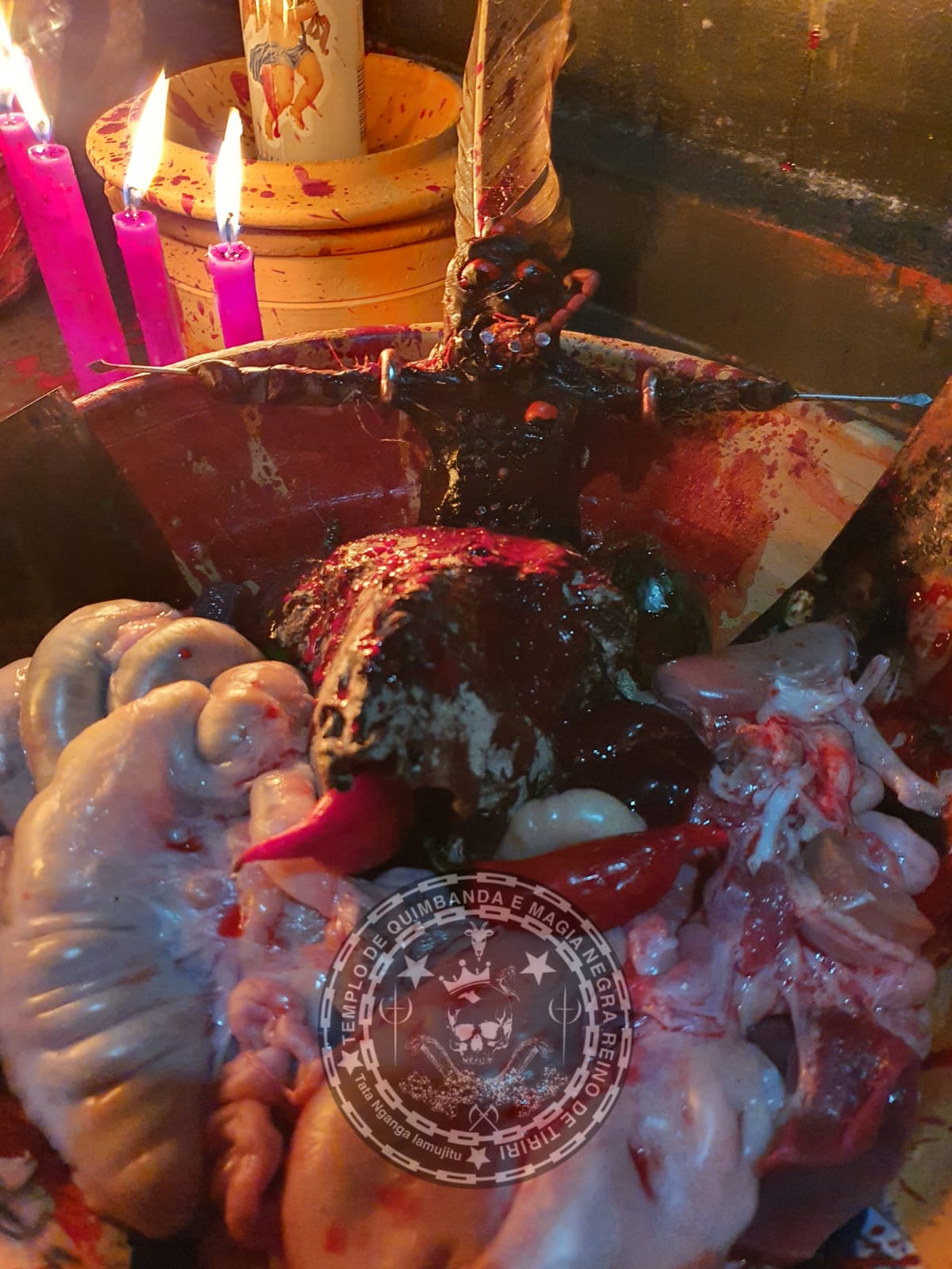 Feitiço Realizado em Nosso Templo