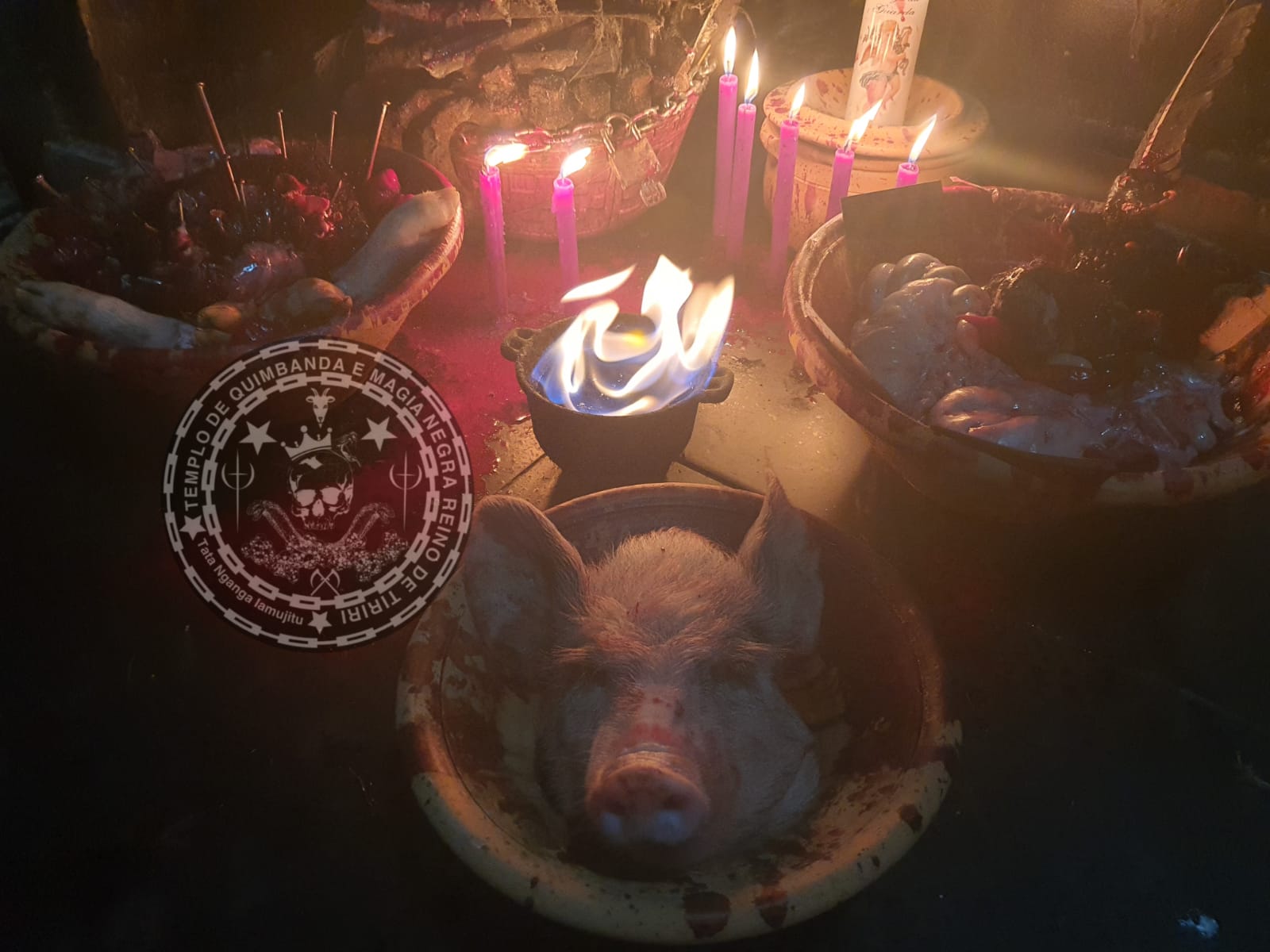 Feitiço Realizado em Nosso Templo