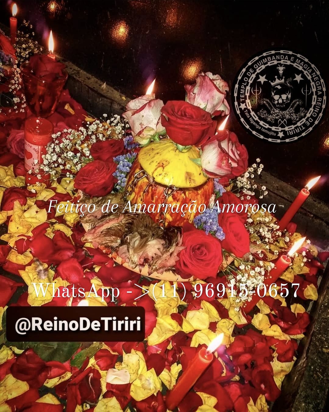 Feitiço Realizado em Nosso Templo