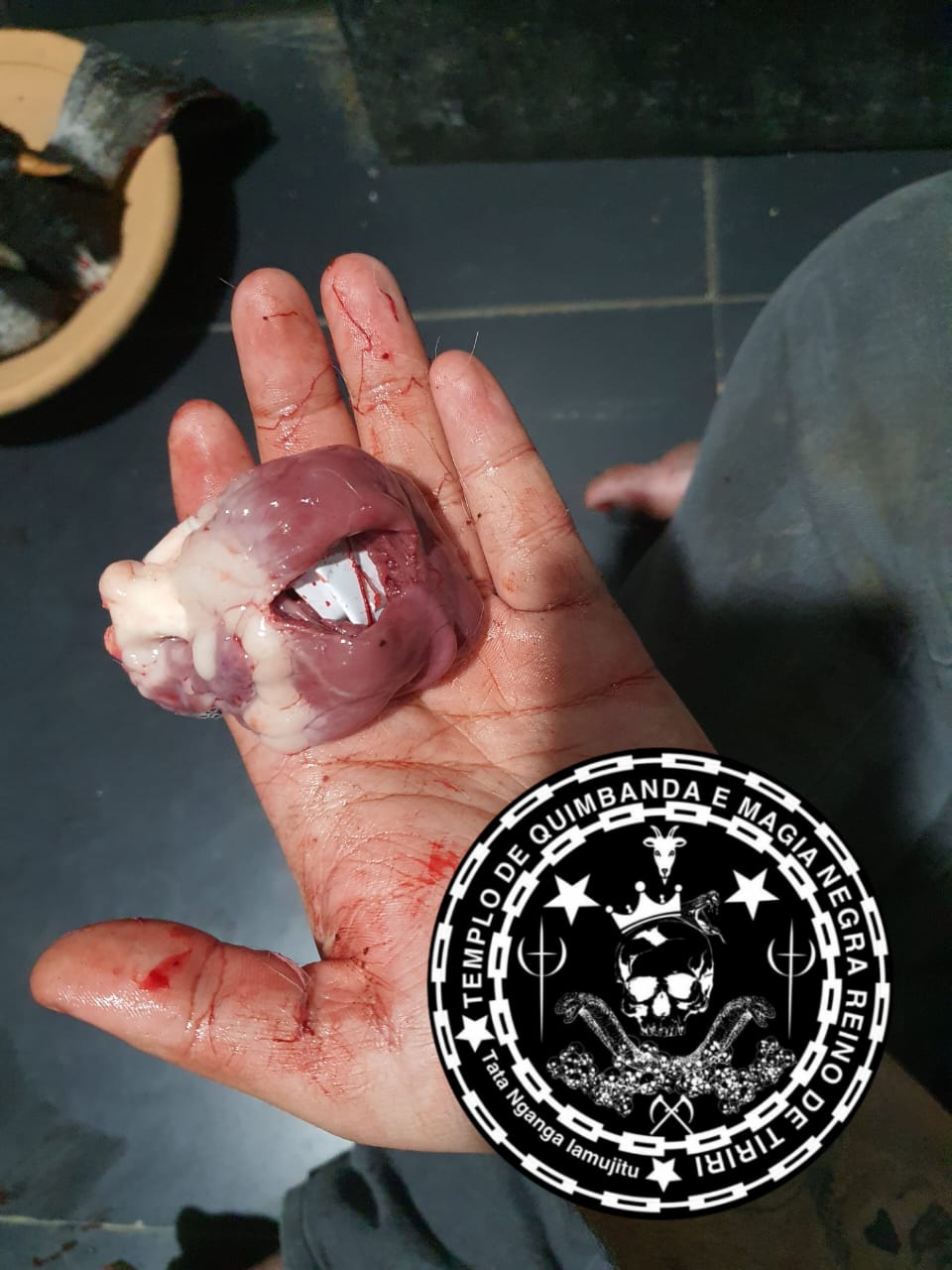 Feitiço Realizado em Nosso Templo